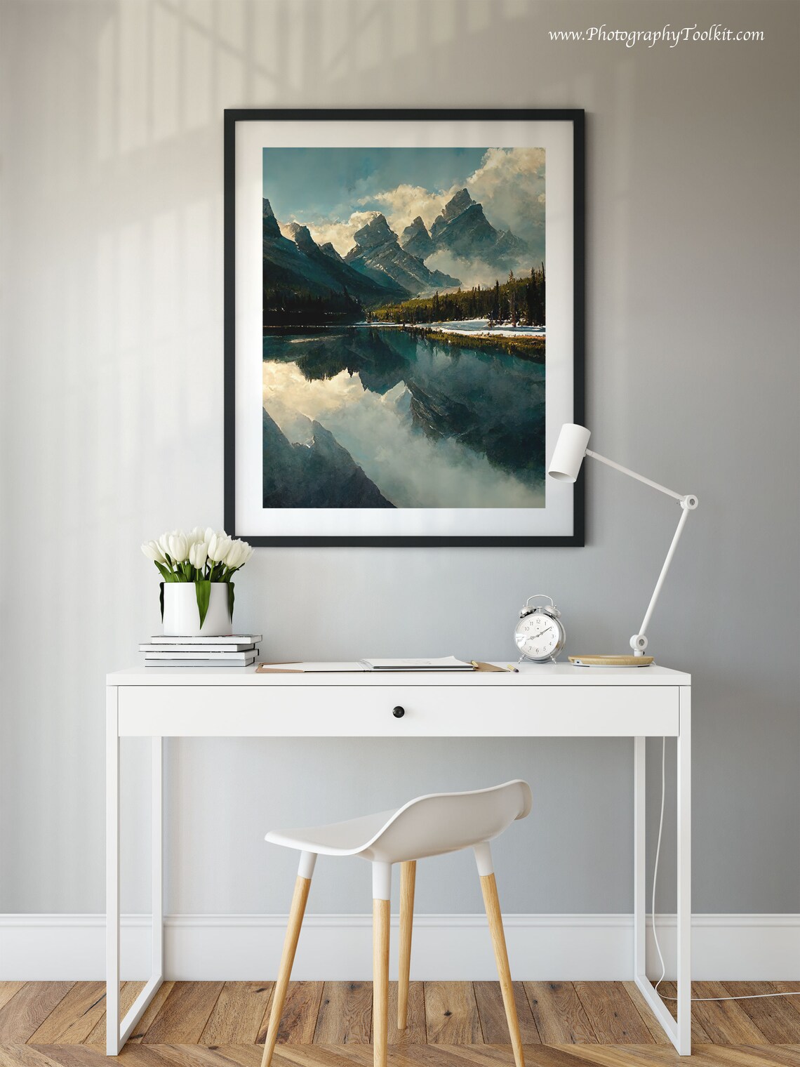 Banff National Park Travel Poster, Canada Art Print - Image 2