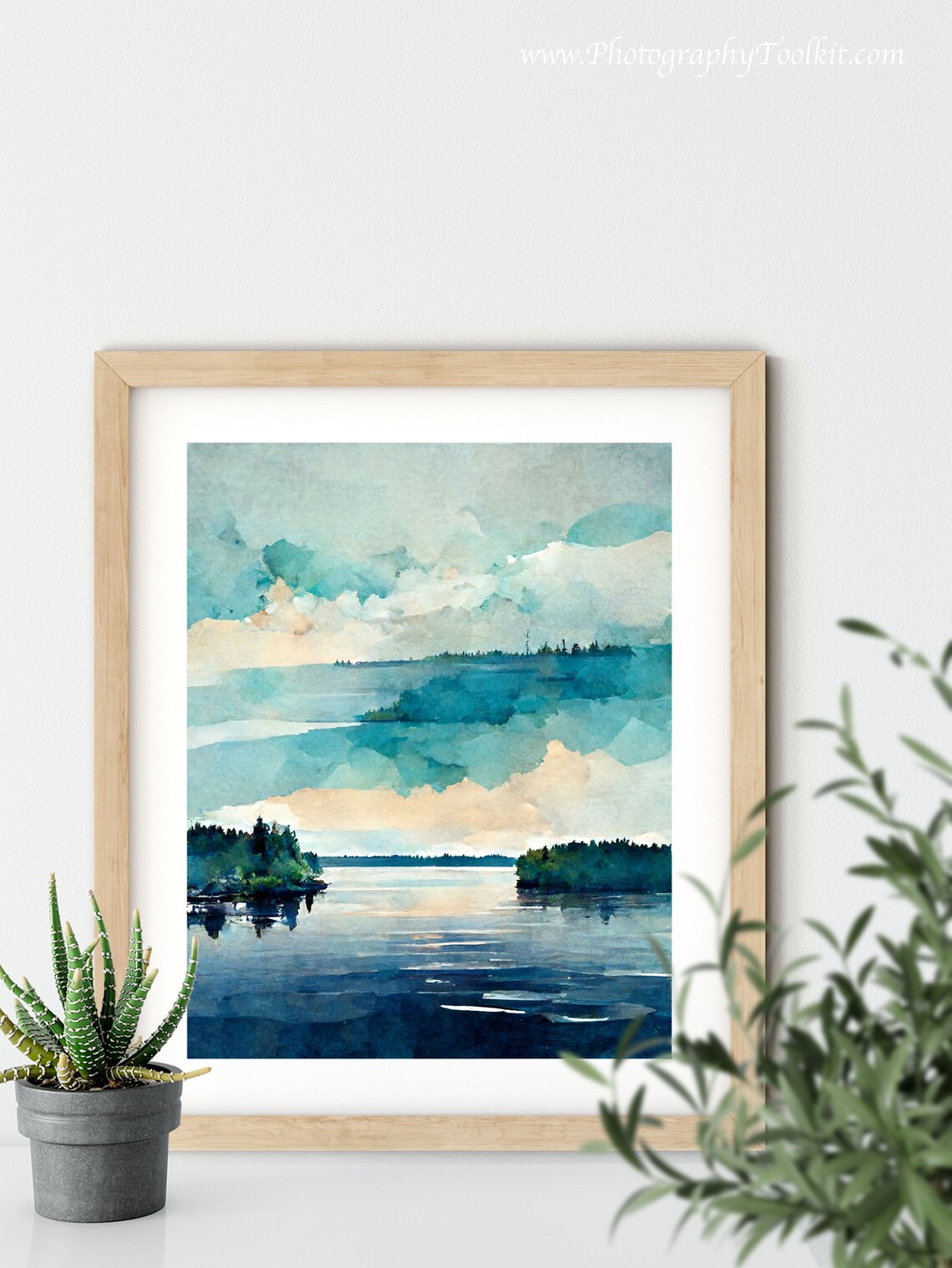 Lake Life Finland Travel Poster, Lake House Decor - Image 5