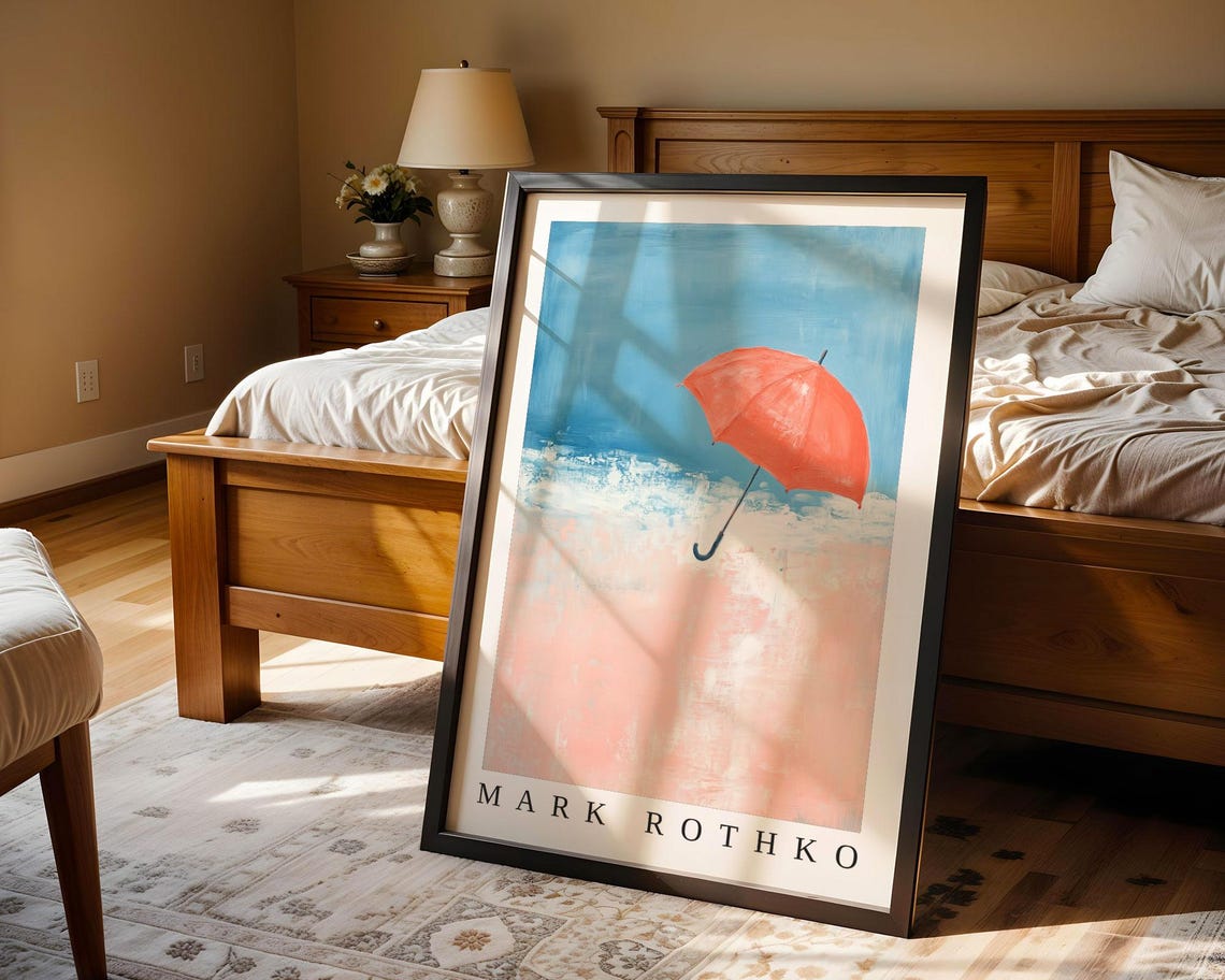 Mark Rothko Poster Abstract Expressionism Color Field Print Mark Rothko Print Modern Abstract Museum Poster Modern Wall Decor - Image 4