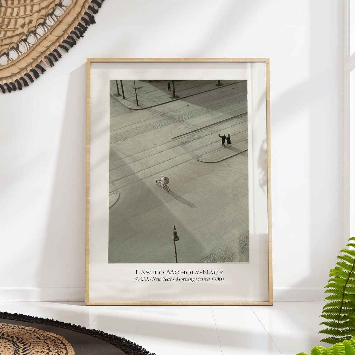 Laszlo Moholy-Nagy New Years Morning 1930 Art Print