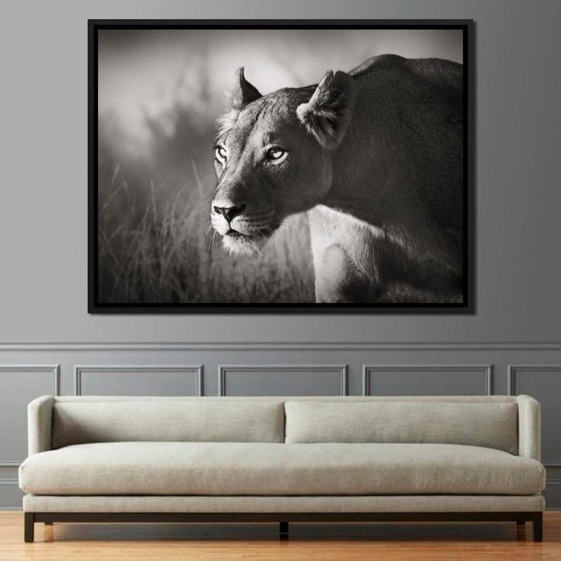 Lioness - Wildlife Portrait Art Print