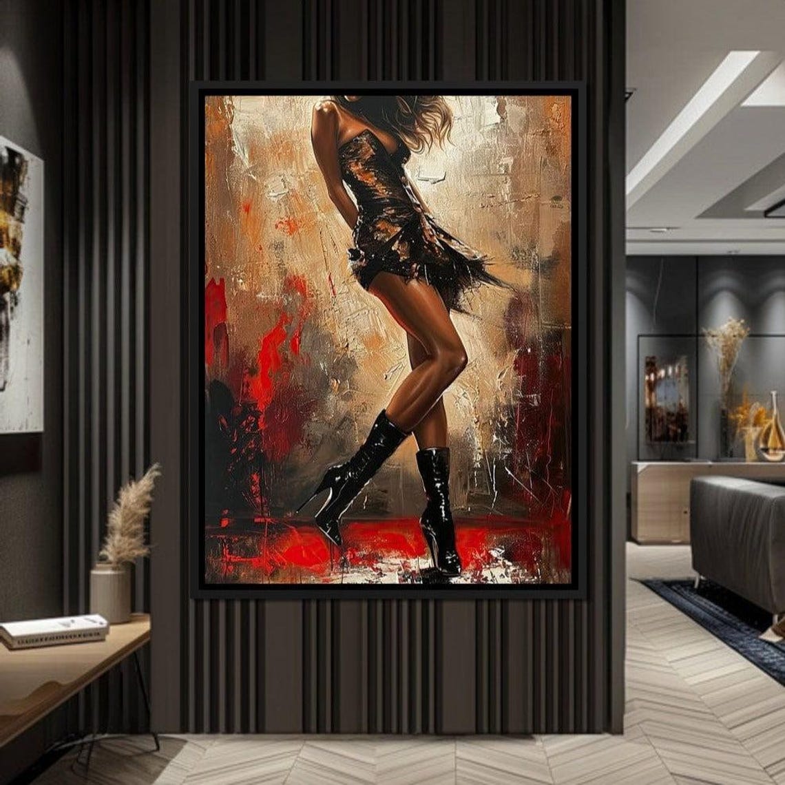 Alluring Legs - Rhythmic Art Print