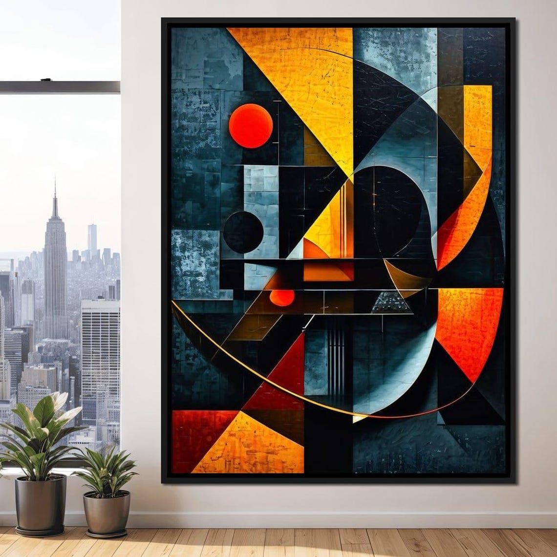 Colorful Modern Abstract Art
