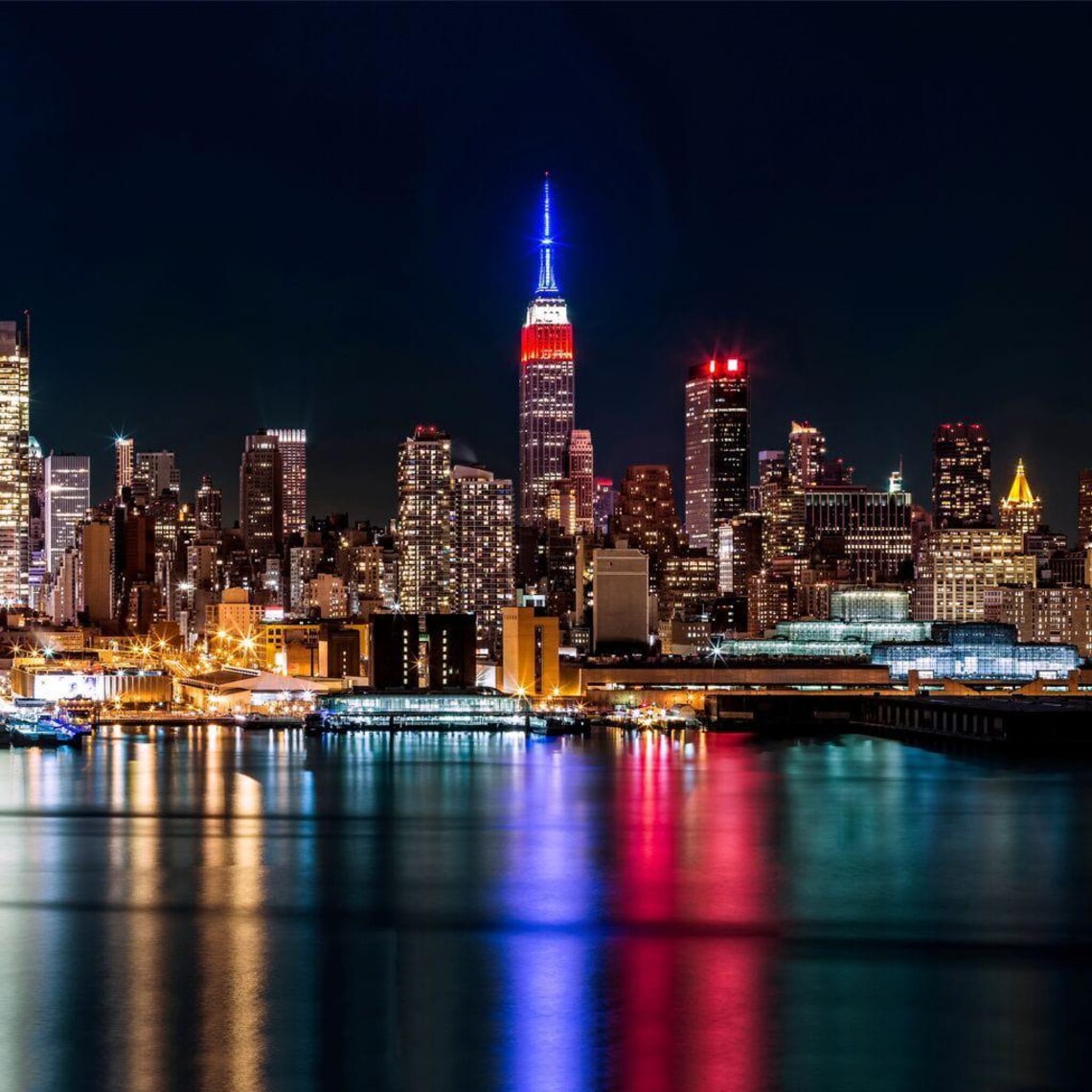 New York City Skyline, Cityscape Art Print - Image 2
