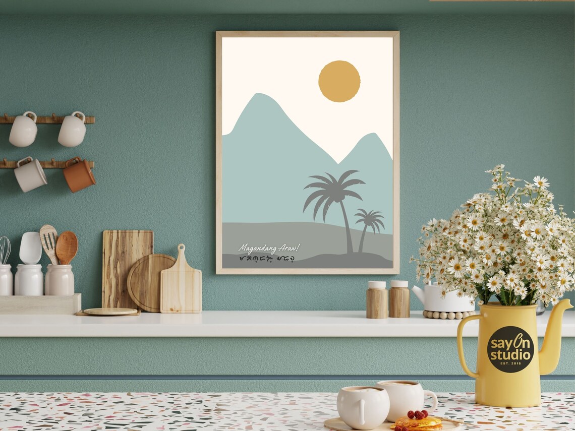 Magandang Araw Tropical Paradise Travel Poster - Image 2