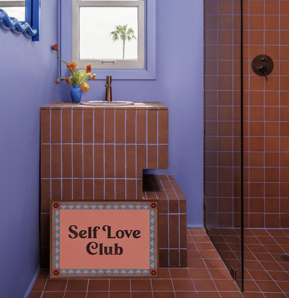 Self Love Club, Modern Poster Art - Image 4