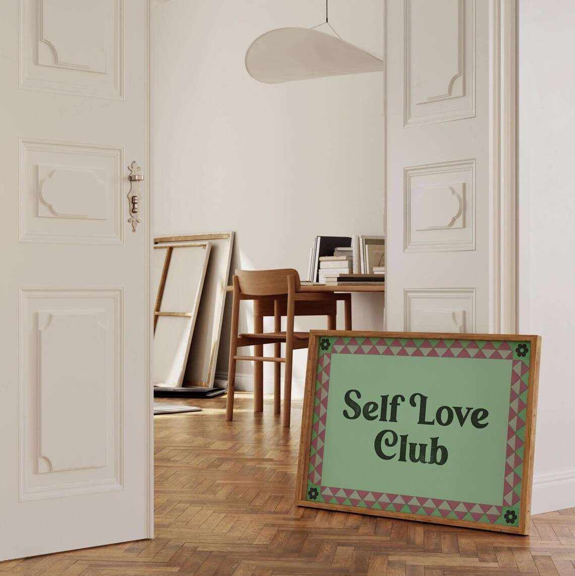 Self Love Club, Modern Typography Poster - Image 2