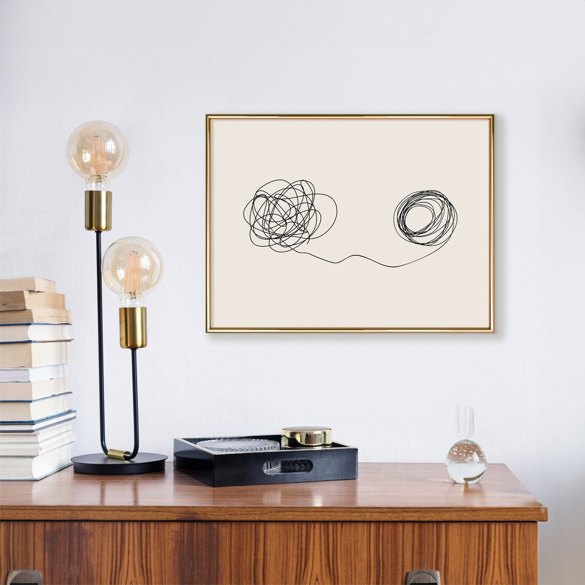 Mental Health Talking Helps Psychology Art Print - Image 2