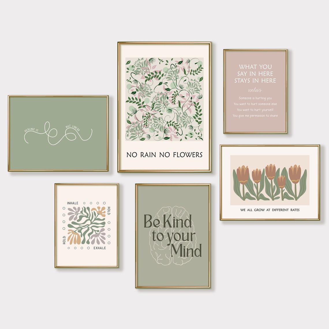 Mental Health Posters, Psychology Office Wall Art Prints - Image 3