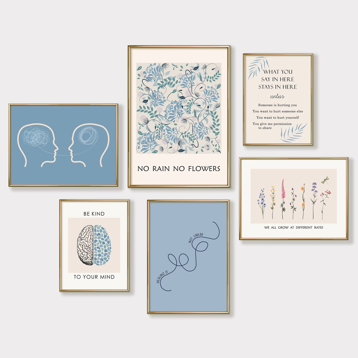 Mental Health Posters, Psychology Office Art Prints - Image 4