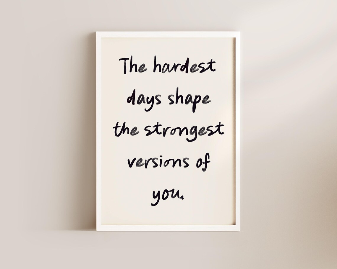 Motivational Quotes Inspirational Wall Art Print - Image 2