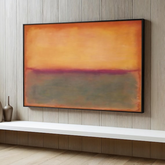 Mark Rothko Painting, Abstract Art Print