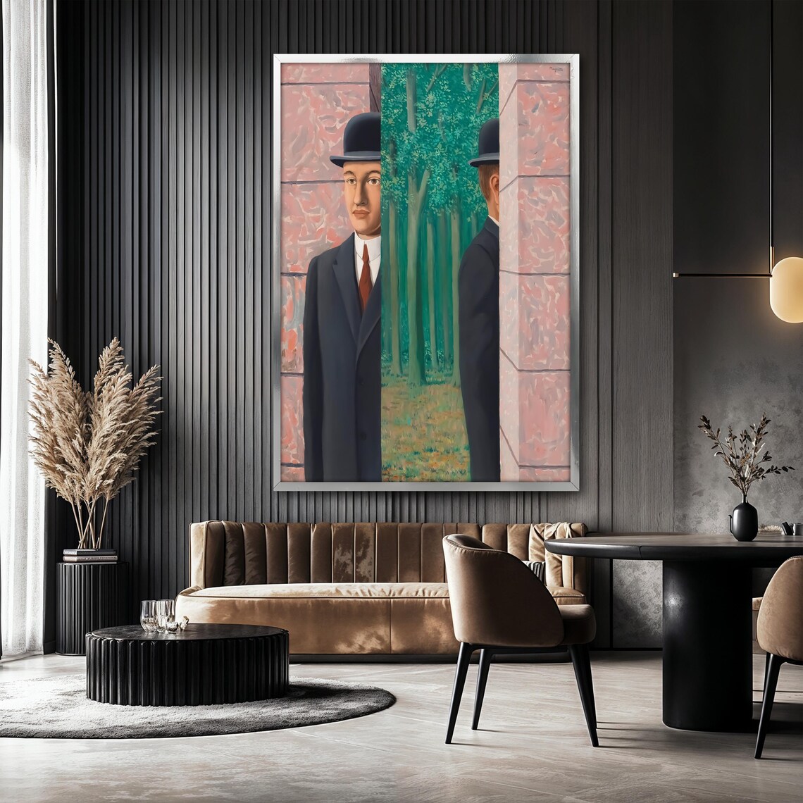 La Dcalcomanie by Rene Magritte, Surreal Art Print - Image 2
