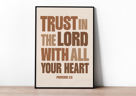 Proverbs 35 Printed Shipped Bible Verse Wall Art Christian Print Prints Home Decor