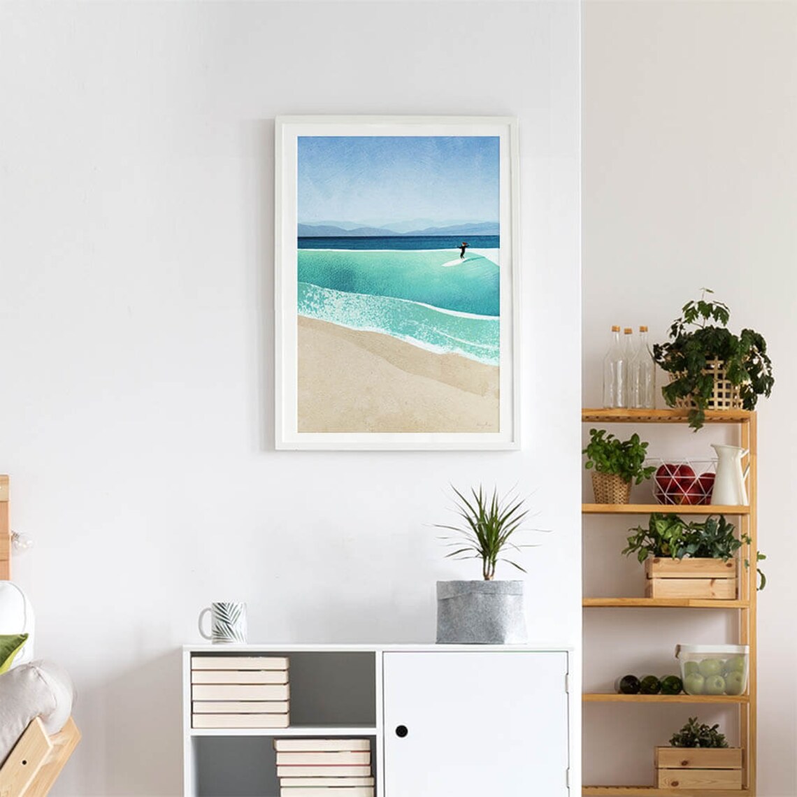 Surf Girl VI by Henry Rivers, Beach Poster - Image 4