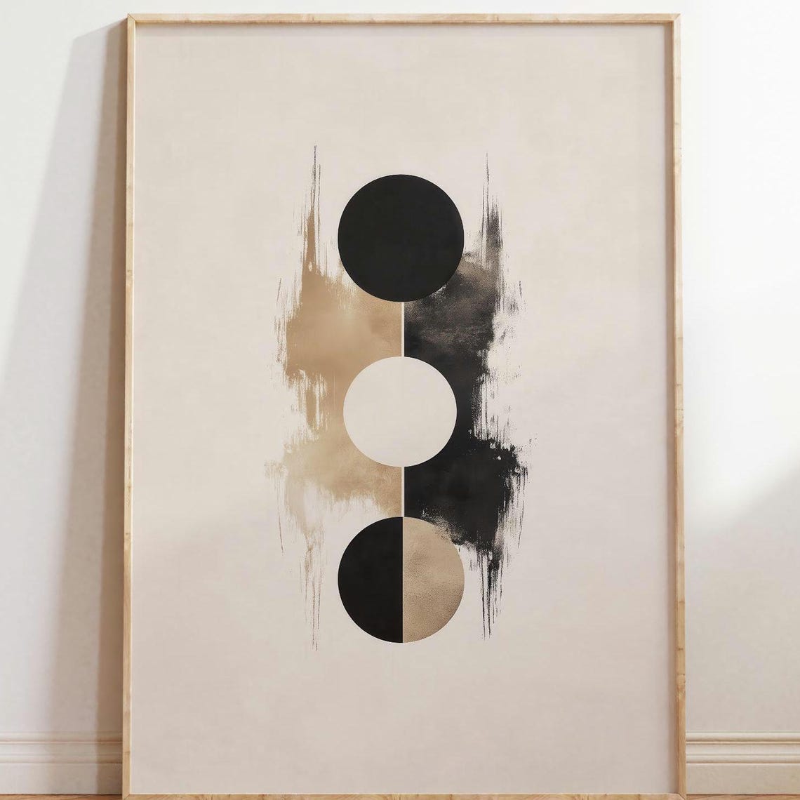 Japandi Balance Minimalist Zen Wall Art