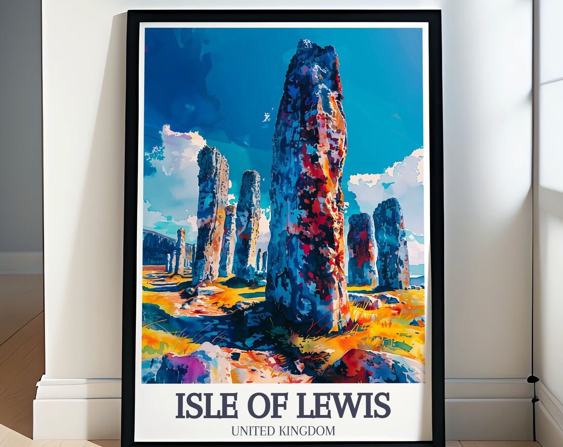 Callanish Standing Stones Isle Of Lewis Scotland Sunrise Poster