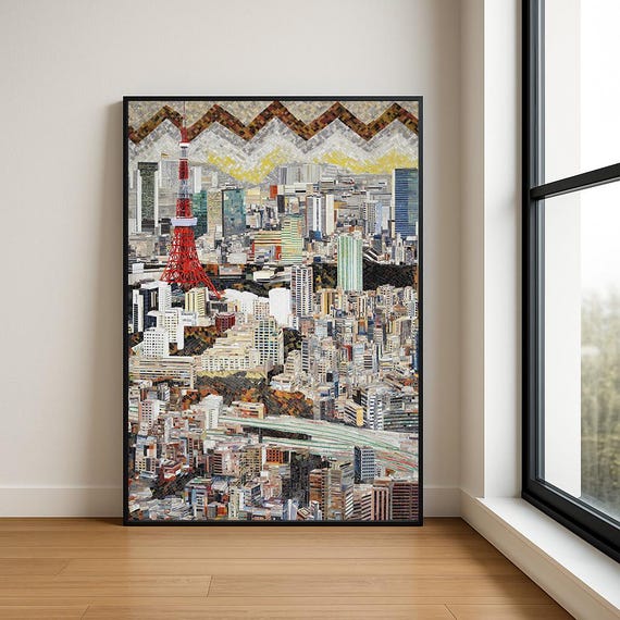 High Resolution Landmark Oil Painting