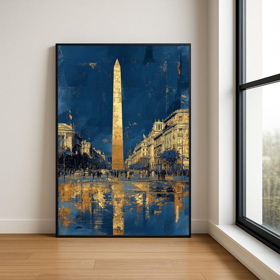 High Resolution Landmark Oil Painting
