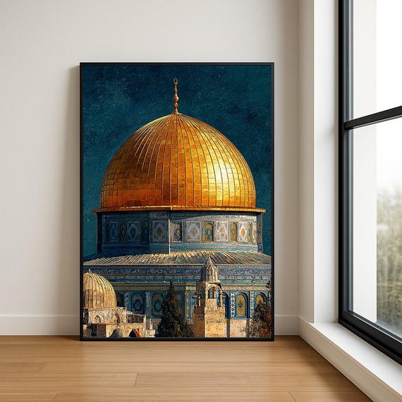 High Resolution Landmark Oil Painting