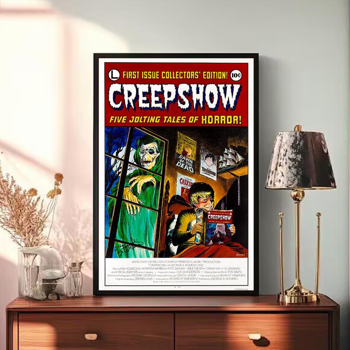 Creepshow Five Jolting Tales Of Horror Comic Book Movie Poster - Image 3