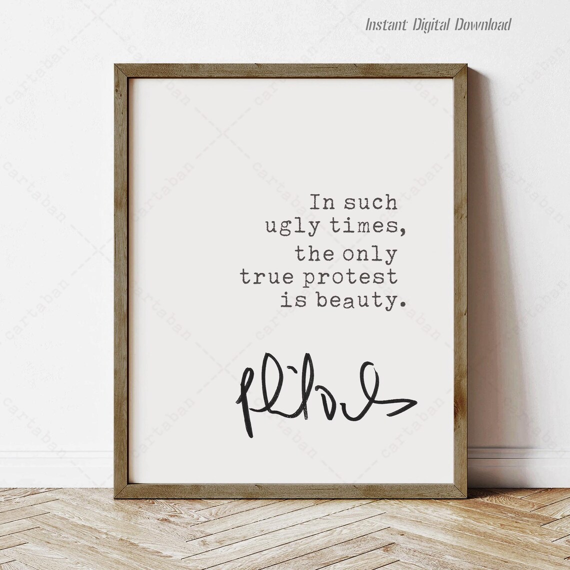 Phil Ochs Quote Print, Protest, Beauty, Civil Rights