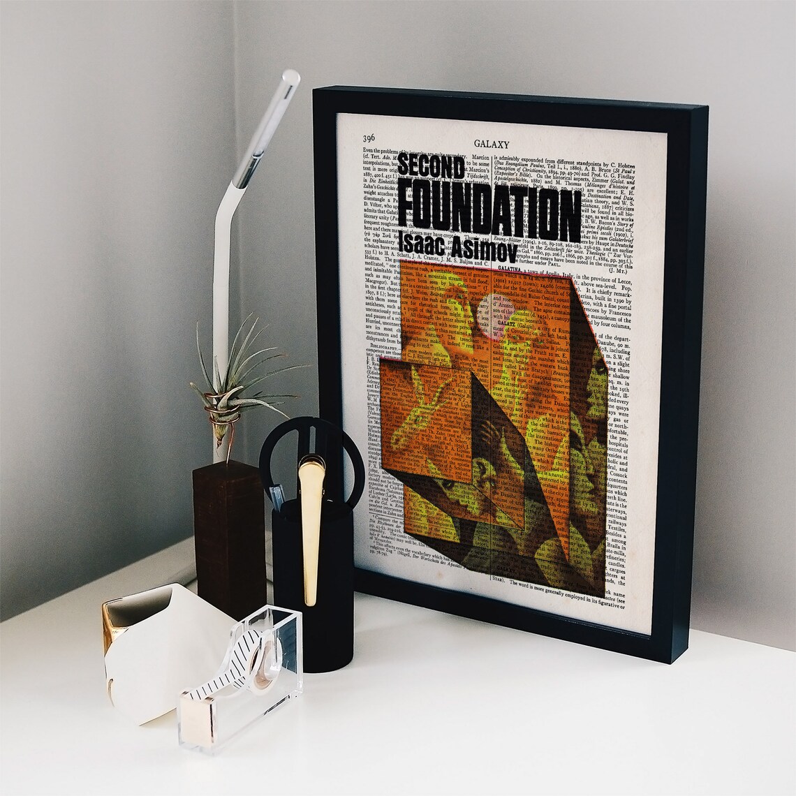 Second Foundation by Isaac Asimov Literary Art Print - Image 2