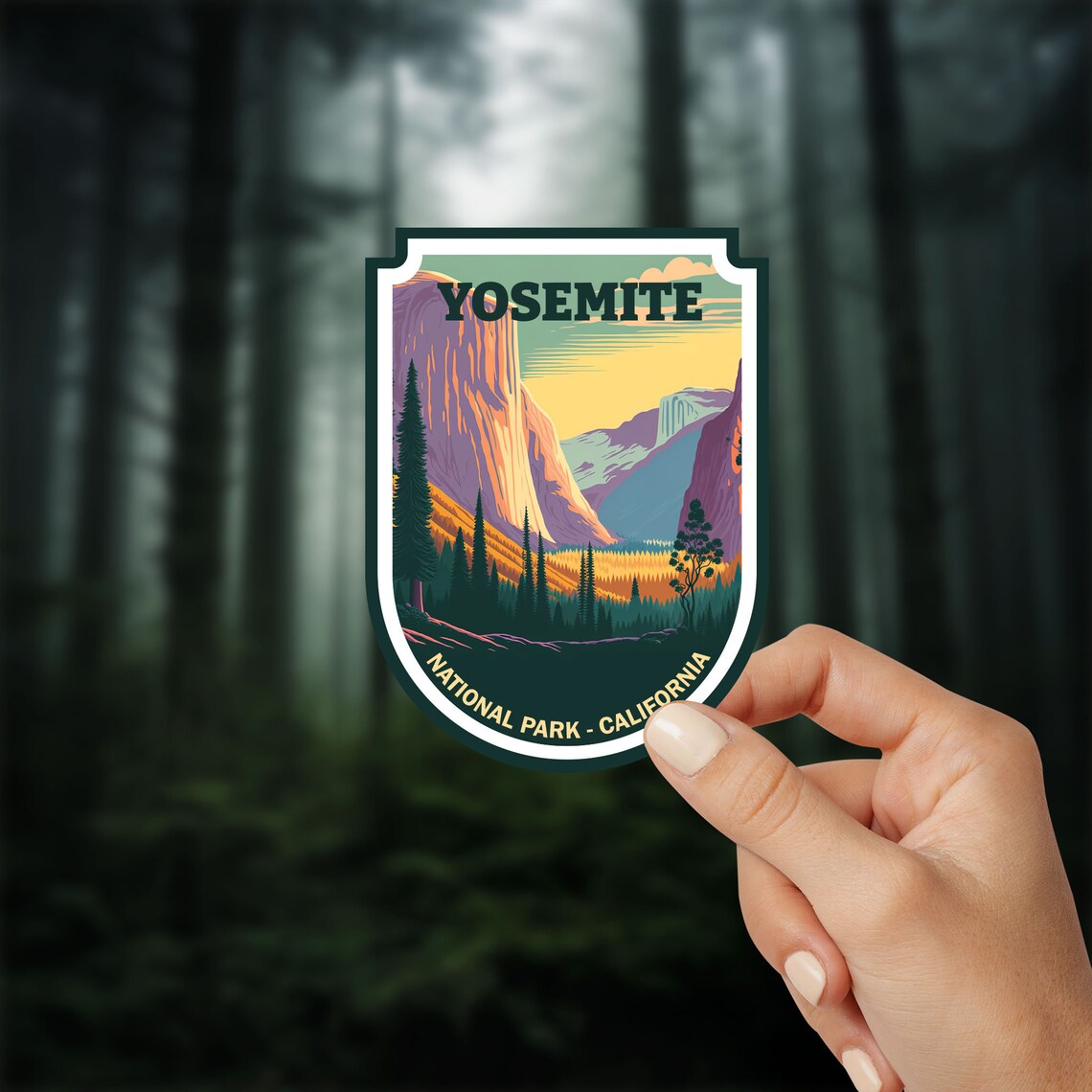 Yosemite National Park California Outdoor Art Print