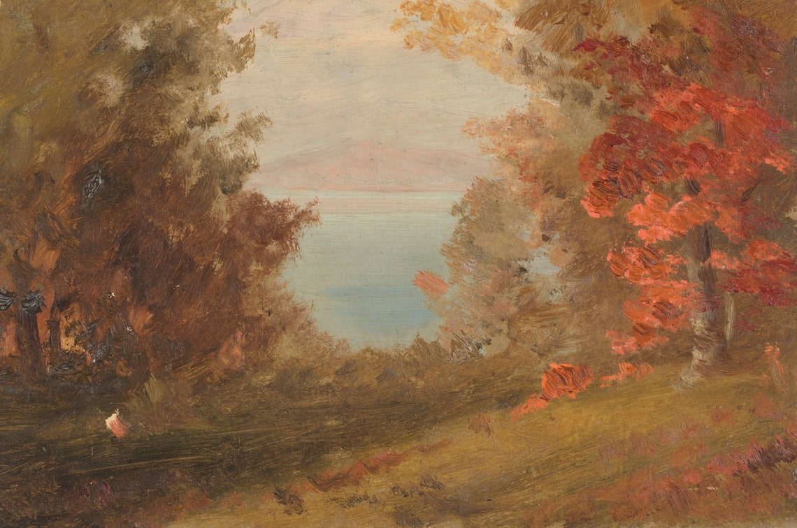 Autumn Landscape - Vintage Country Art - Image 3