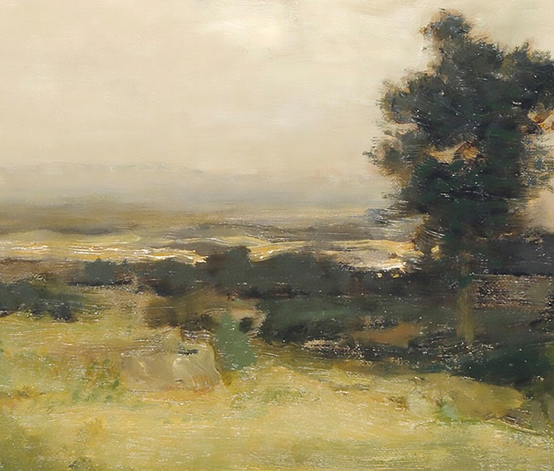 Country Oil Painting Vintage Landscape Art Print - Image 2
