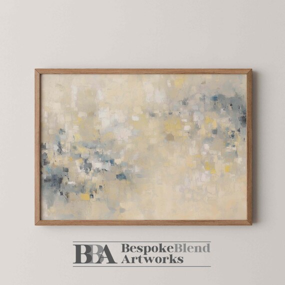 Grand Millennial Abstract Wall Art Neutral Print For Traditional Home Decor Vintageinspired Styling Or Elegant Room Accents
