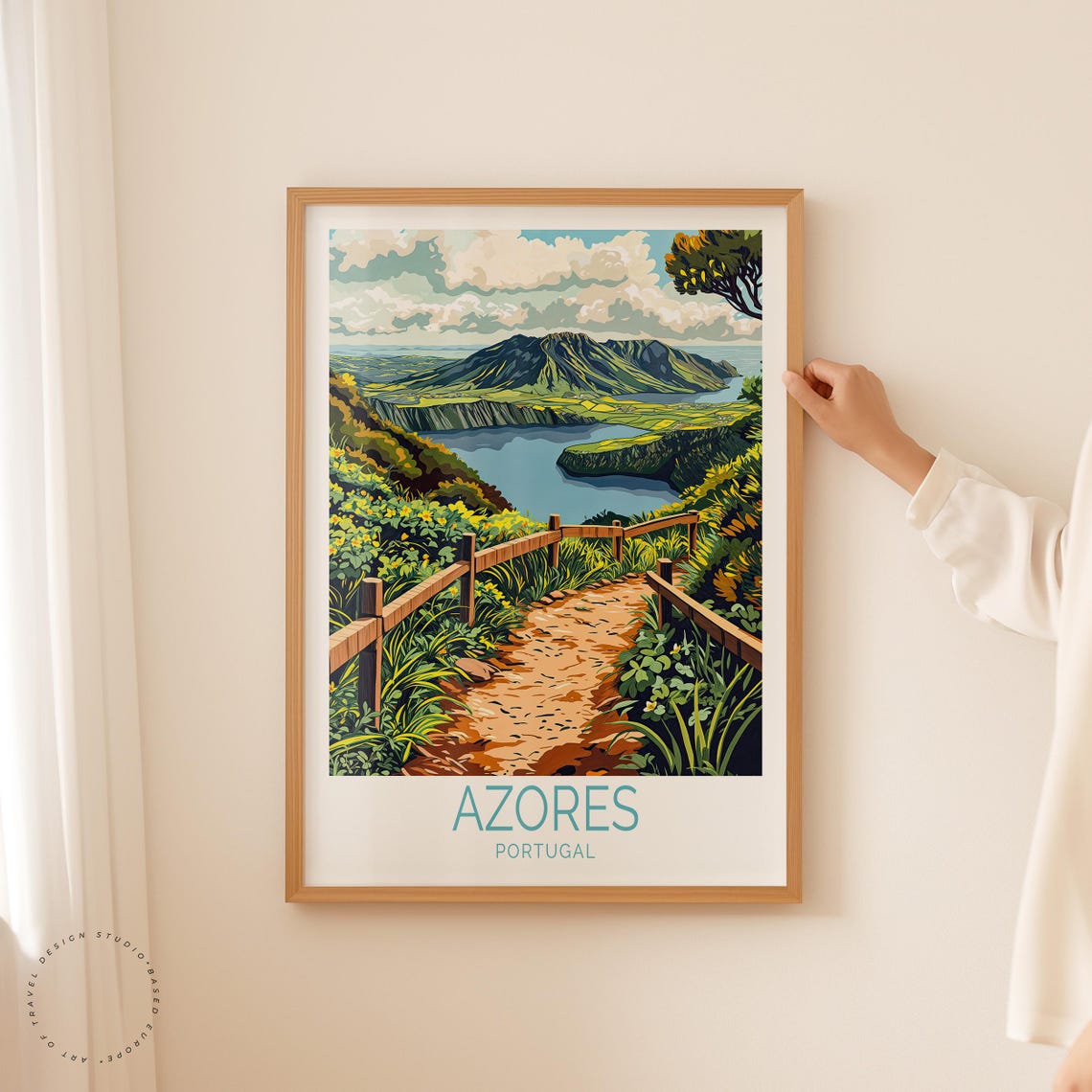 Azores Portugal Travel Poster, Home Decor - Image 5