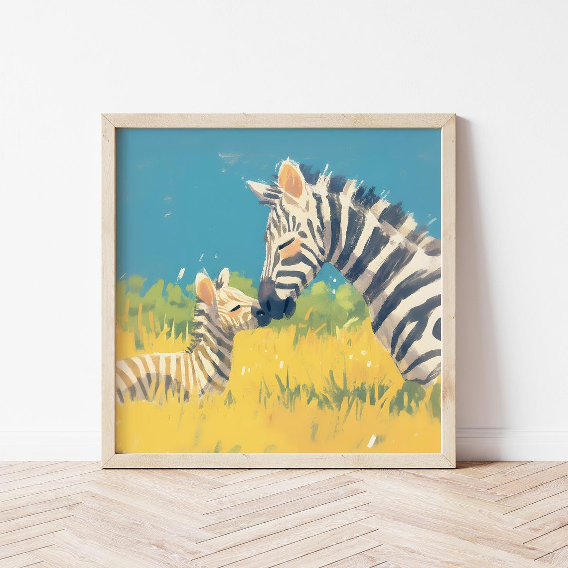 Lovely Zebra Illustration Of Baby Zebra Nursery Print Of Zebra Birthday Gifts Of Africa Safari Wall Dcor Of Zebra Poster