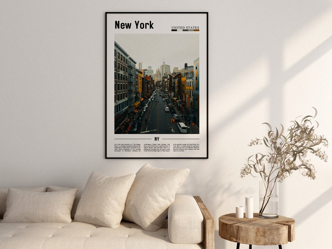 New York Poster New York Print New York Wall Art Ny Photo Ny Poster Ny Print New York Photo Travel Poster - Image 2