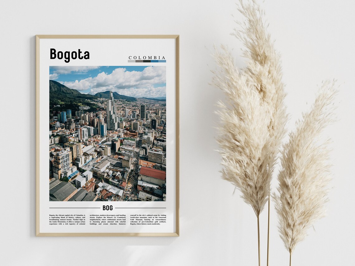 Bogota Travel Poster, South America Poster - Image 4