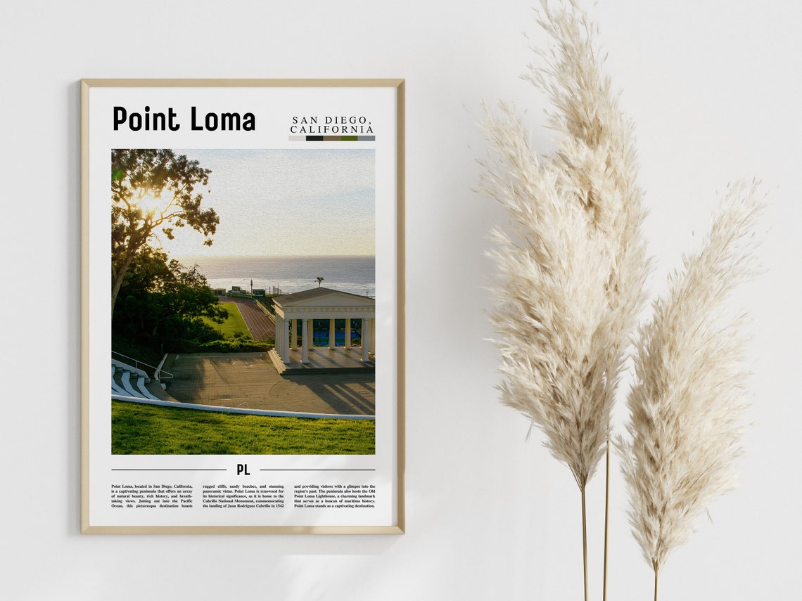 Point Loma Poster Point Loma Print Point Loma Wall Art United States Photo United States Poster United States Print - Image 4