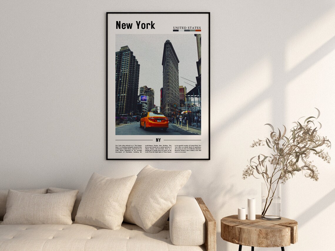 New York Travel Poster, New York Photo Art Print - Image 2