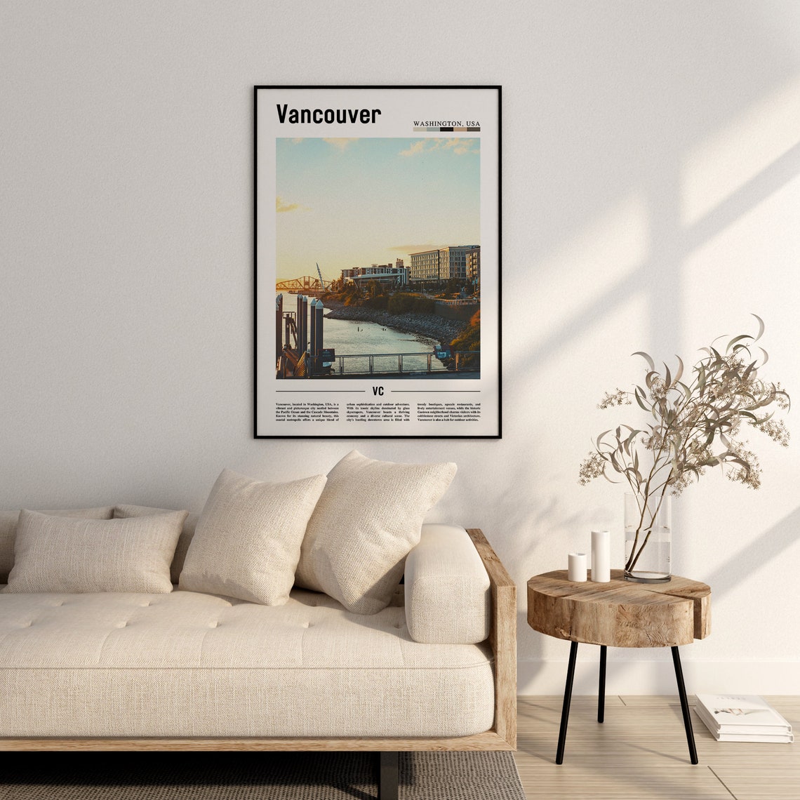 Vancouver Poster Vancouver Print Vancouver Wall Art United States Photo United States Poster United States Print - Image 2