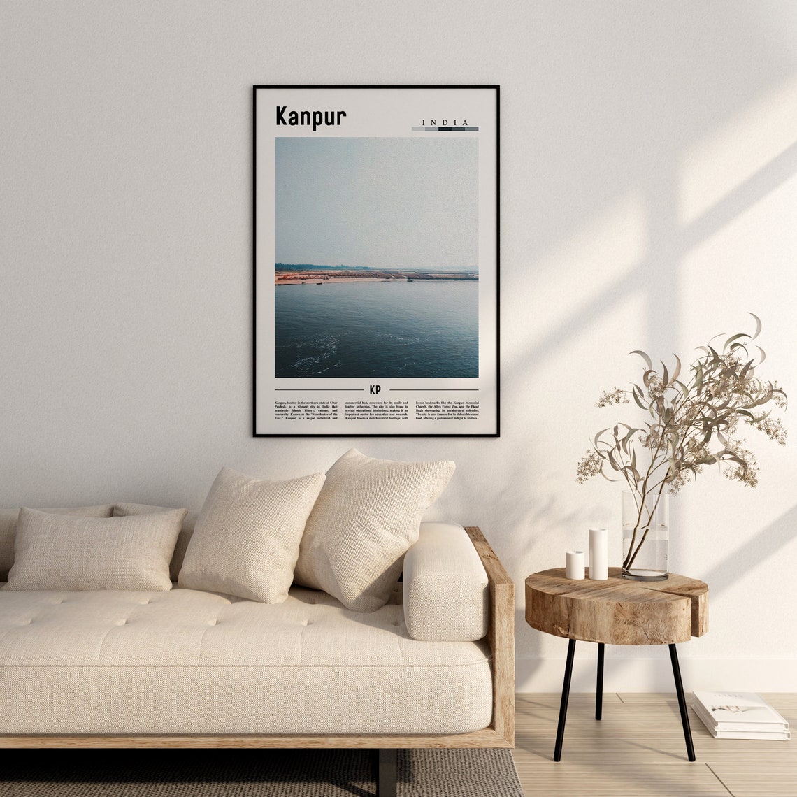 Kanpur Poster Kanpur Print Kanpur Wall Art Asia Print Asia Poster Asia Photo Minimal Travel Poster - Image 2