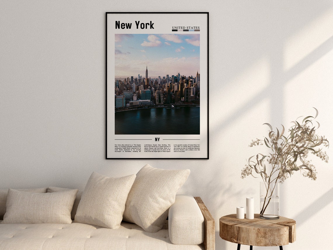 New York Poster New York Print New York Wall Art Ny Photo Ny Poster Ny Print New York Photo Travel Poster - Image 2