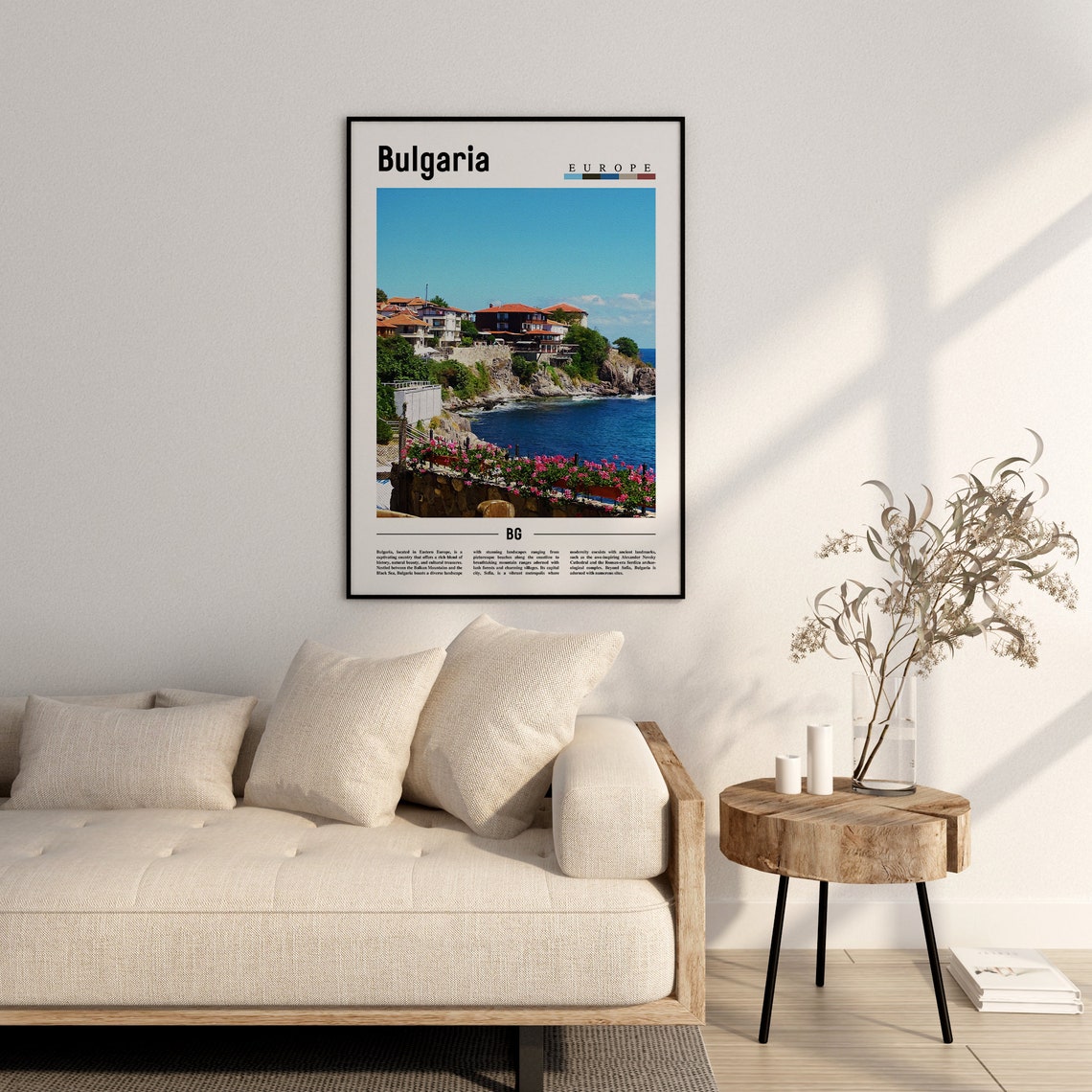 Bulgaria Poster Bulgaria Print Bulgaria Wall Art Europe Photo Europe Poster Europe Print Travel Poster - Image 2