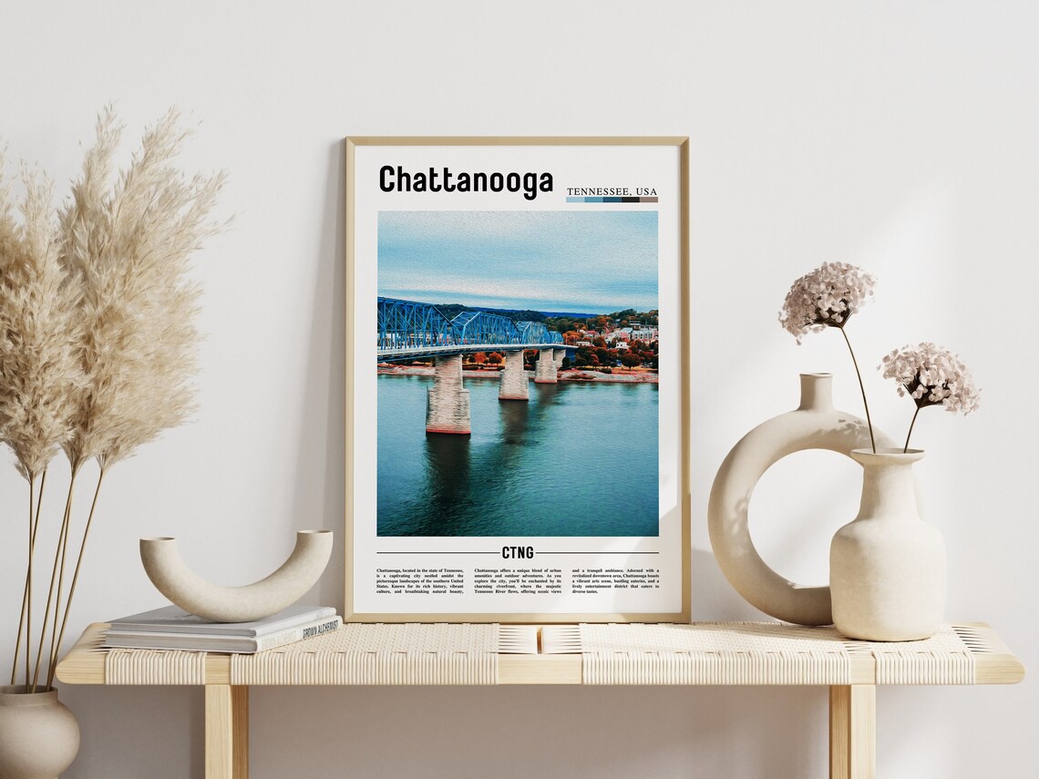 Chattanooga Travel Poster, United States Photo - Image 5