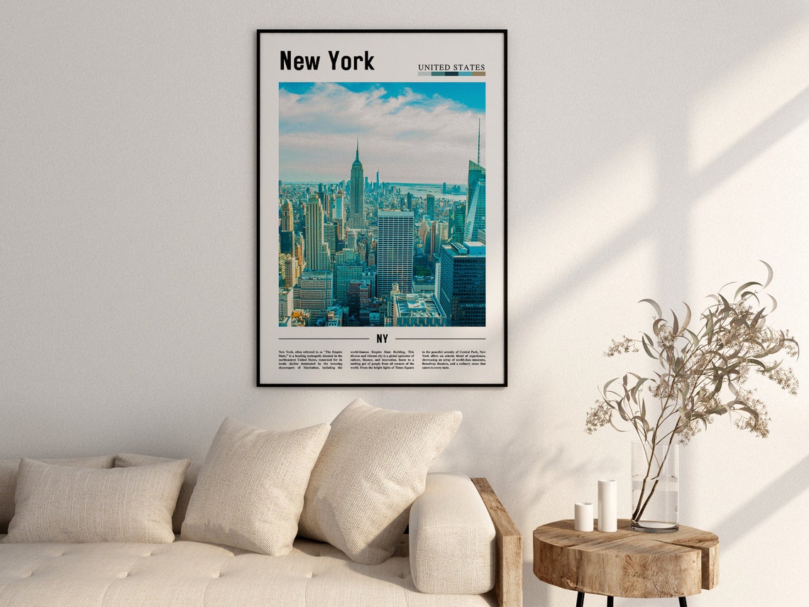 New York Poster New York Print New York Wall Art Ny Photo Ny Poster Ny Print New York Photo Travel Poster - Image 2