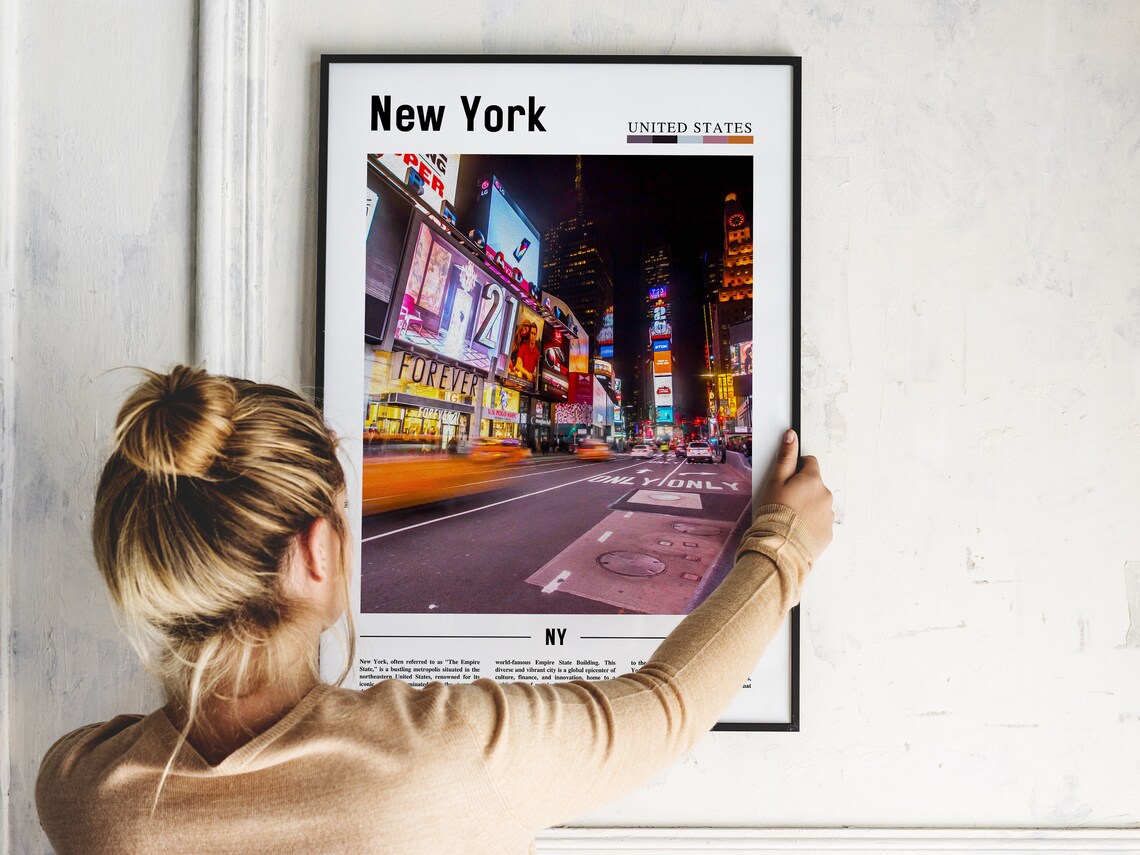 New York Travel Poster, City Photography Print - Image 5
