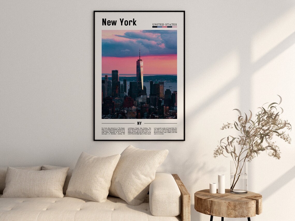 New York Travel Poster, New York Photo Art Print - Image 2