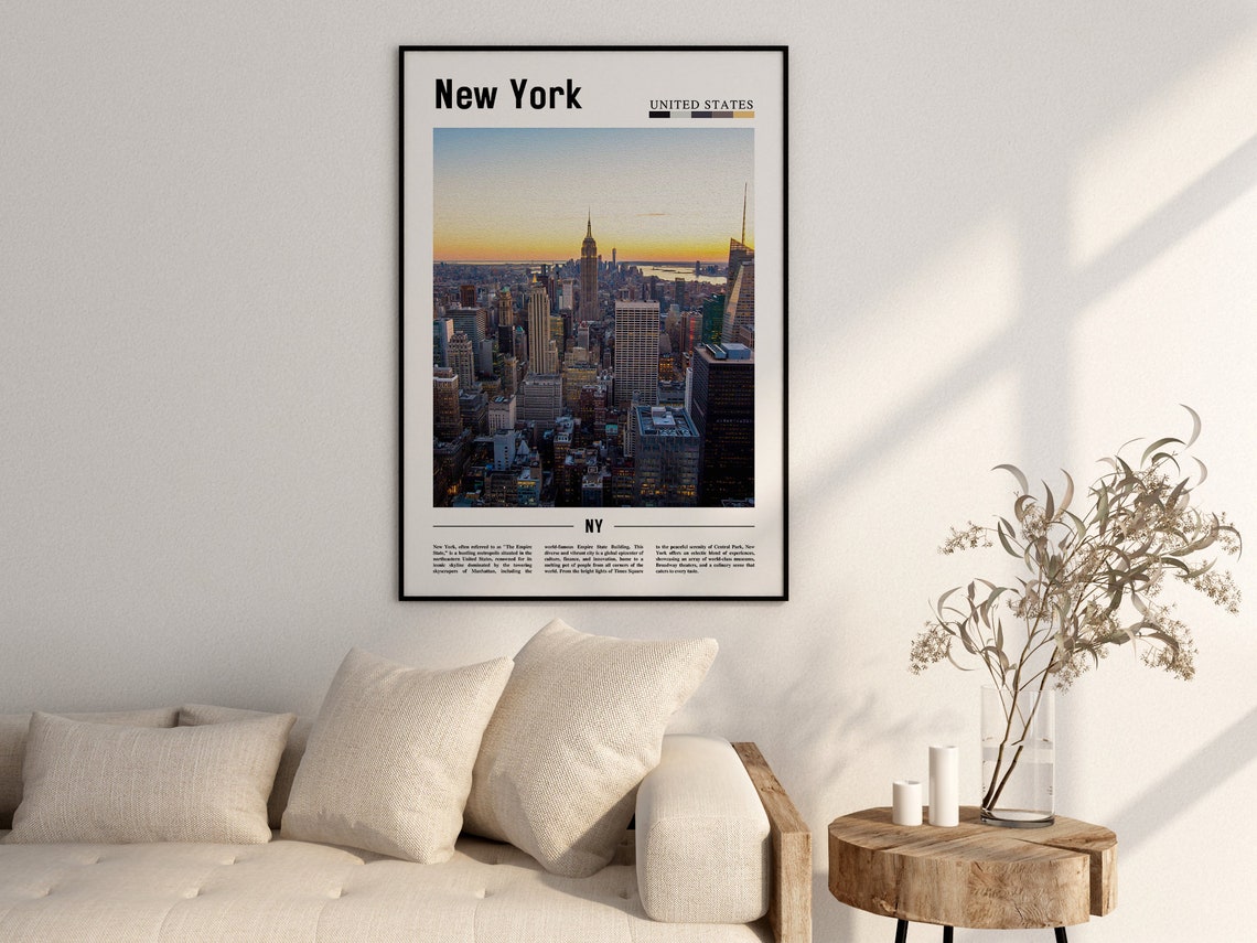 New York Poster New York Print New York Wall Art Ny Photo Ny Poster Ny Print New York Photo Travel Poster - Image 2
