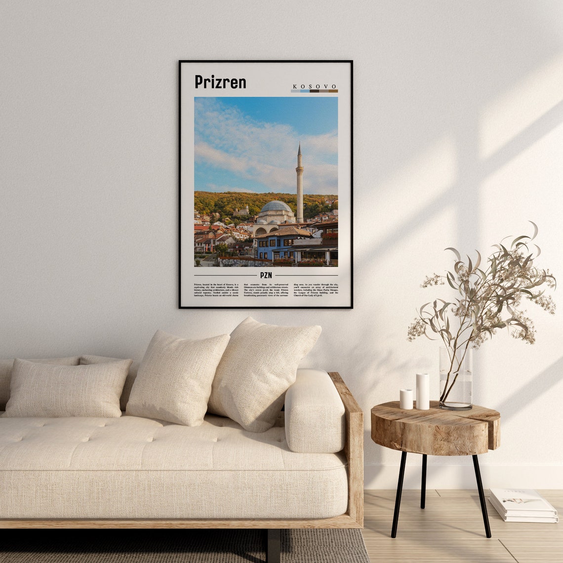 Prizren Poster Prizren Print Prizren Wall Art Europe Photo Europe Poster Europe Print Travel Poster - Image 2
