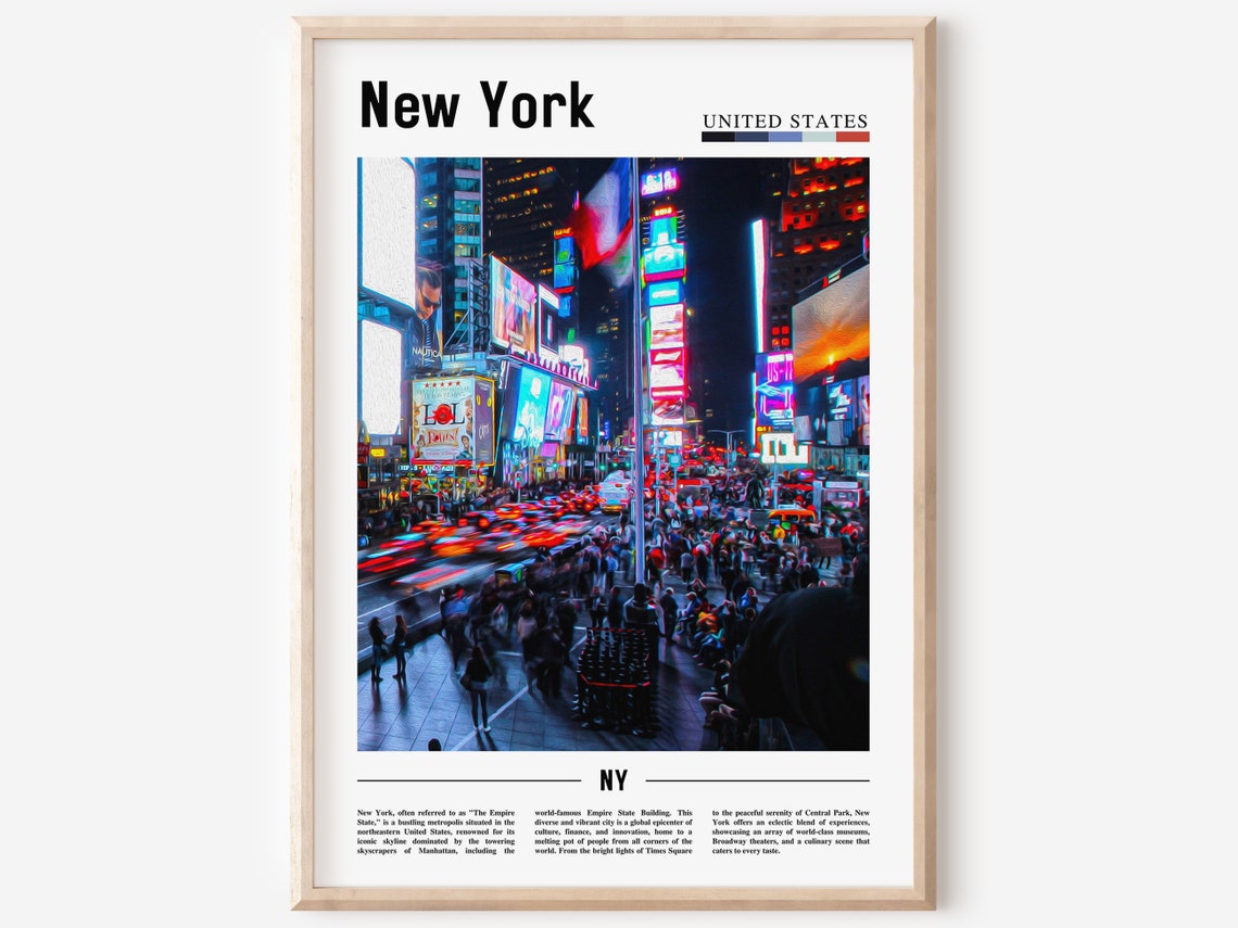 New York Poster New York Print New York Wall Art Ny Photo Ny Poster Ny Print New York Photo Travel Poster