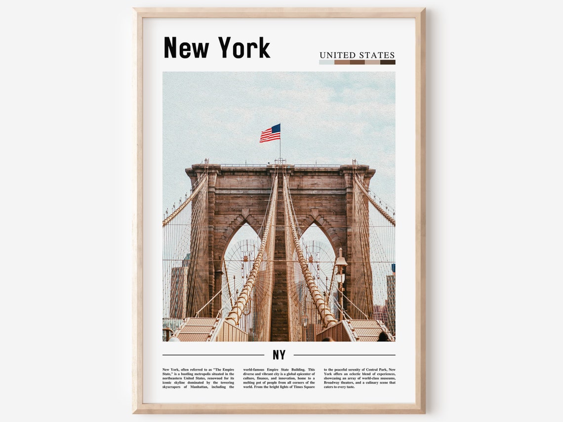 New York Poster New York Print New York Wall Art Ny Photo Ny Poster Ny Print New York Photo Travel Poster