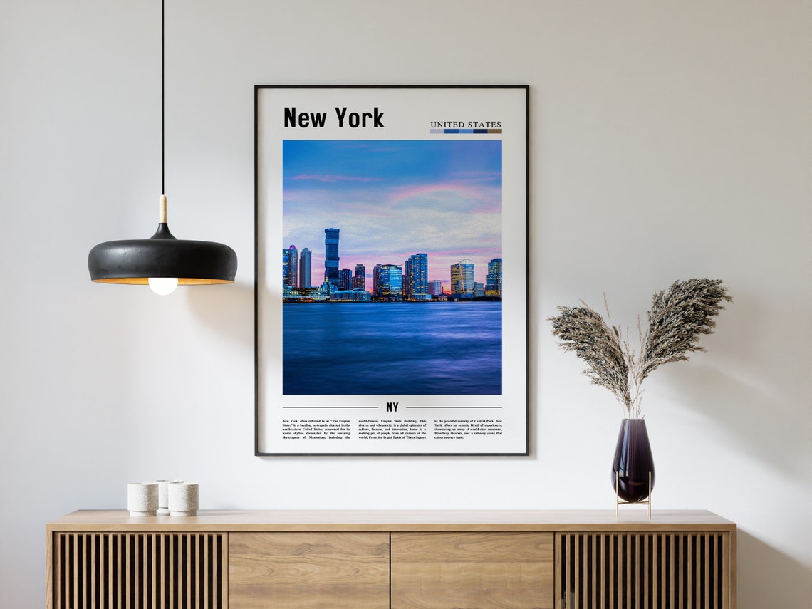 New York Poster New York Print New York Wall Art Ny Photo Ny Poster Ny Print New York Photo Travel Poster - Image 4